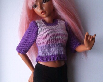 Minifee, BJD, MSD, 1/4 Knitted short sweater