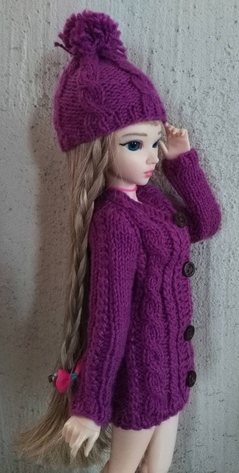 Minifee, BJD, MSD, 1/4 Knitted sweater image 2