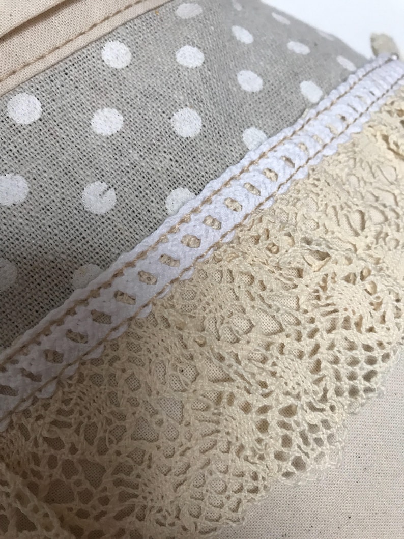 Country apron Personalized Apron Vintage Cottage Apron Shabby Style Rustic Chic Apron Lace Customized Retro Apron Chic Shabby Apron