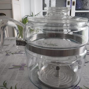 Pyrex 6 Cup Flameware Percolator - Etsy