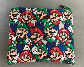 Mario Themed Coin Purse Handmade