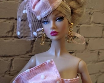 Dress and hat for Poppy Parker and Barbie