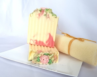 Rose Garden - Handmade Soap, All Natural Soap, Cold Process Soap, Artisan Soap
