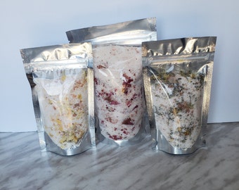Bath Salts, Bath Soak, Epsom Bath Salt, Himalayan Bath Salt, Dead Sea Bath Salt, Spa Bath Salts, Gifts for Him/Her, Birthday Gift Set