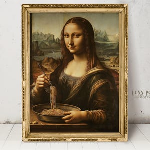 Mona lisa parody - Etsy 日本