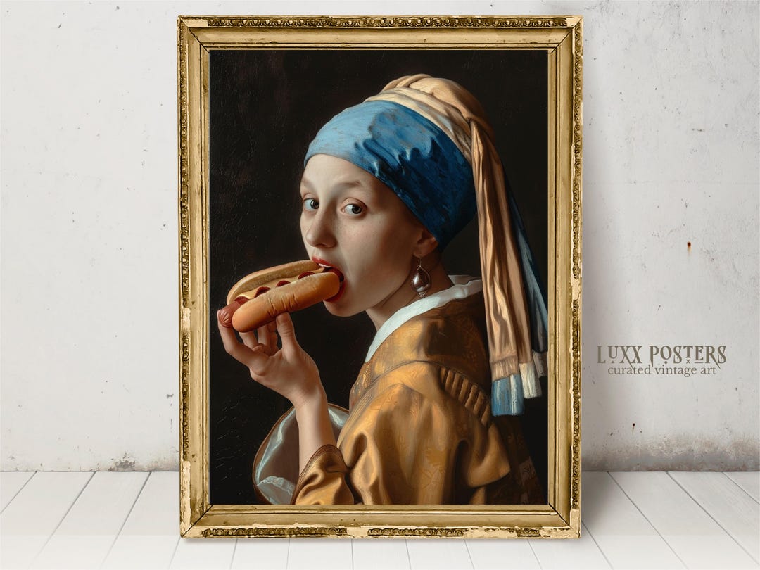 Quirky Kitchen Wall Art, Altered Art, Extra Large Wall Art, Maximalist ...