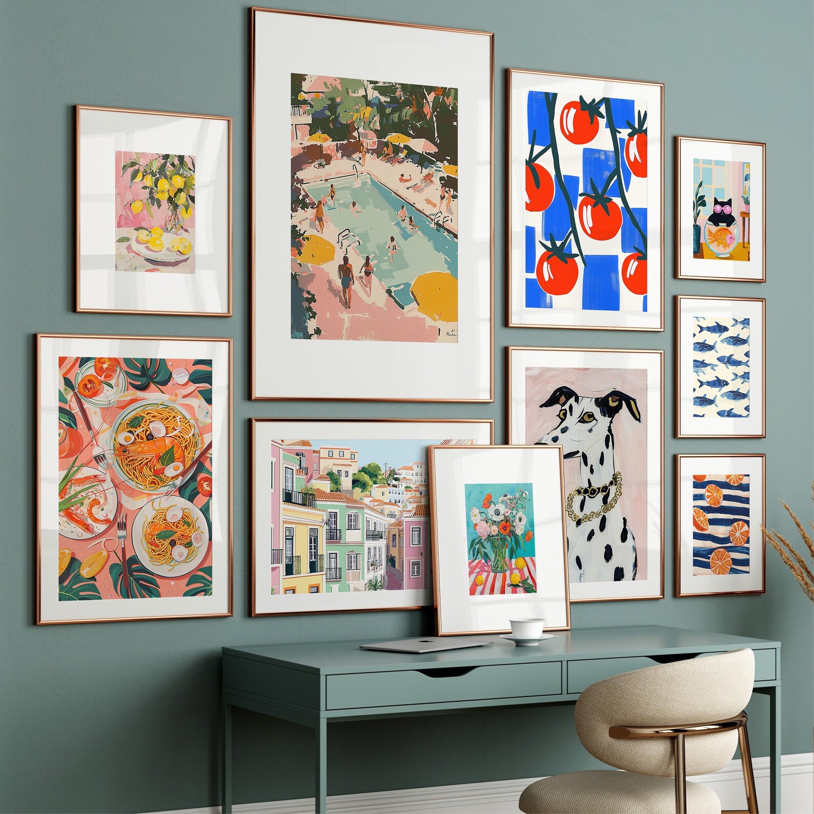Eclectic Gallery Wall Art Set: 270 Trendy Prints (digital Download) - Etsy