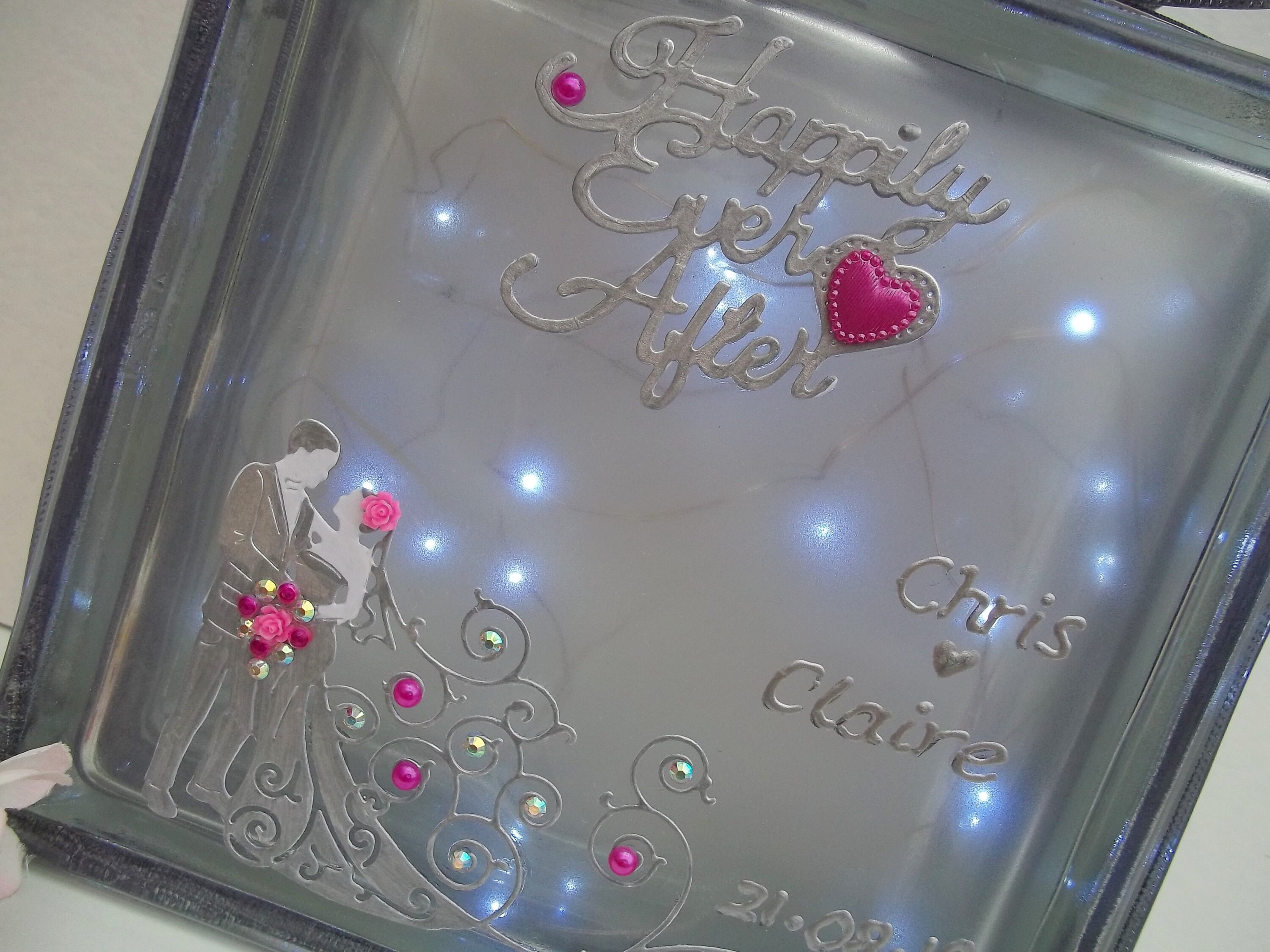 Personalised Wedding Present Bride amp Groom Wedding Gift Etsy