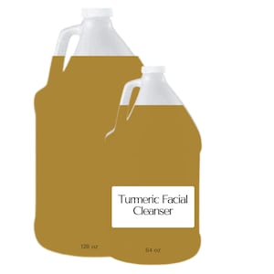Bulk - Turmeric Face Cleanser - 64 oz - You Package and Label
