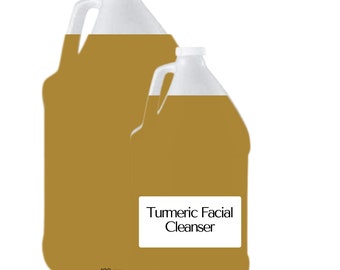 Bulk - Turmeric Face Cleanser - 64 oz - You Package and Label