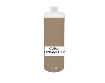 Bulk - Under Eye Elixir, Coffee Eye Serum - 16 oz