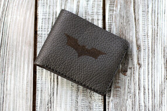 batman leather wallet