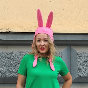 Rosa Bunny Hut, Bunny Ohren Hut