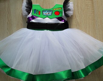Kids Spice Ranger Costume Dress, Birthday Party Outfit