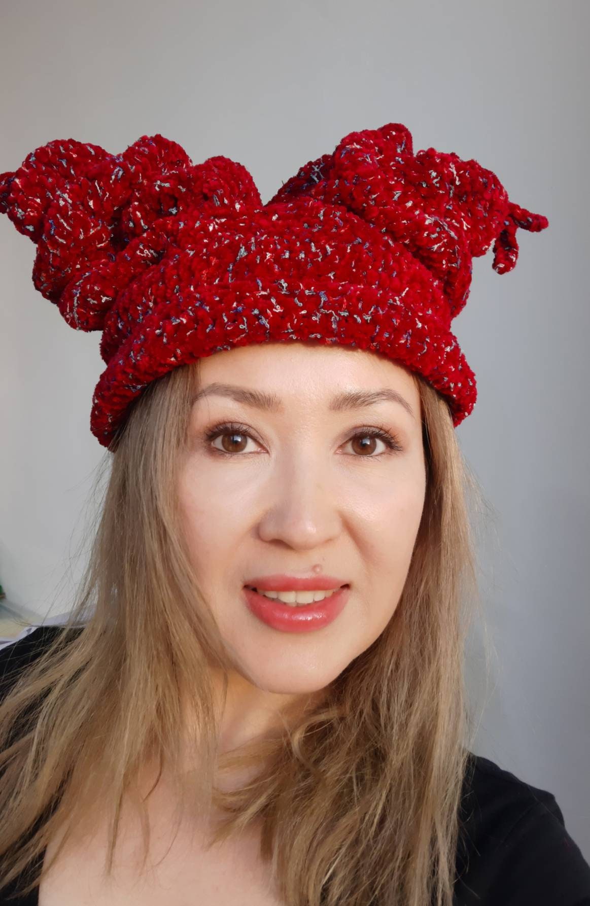 Chowder Beanie Hat Handmade Crochet Chowder Hat Etsy