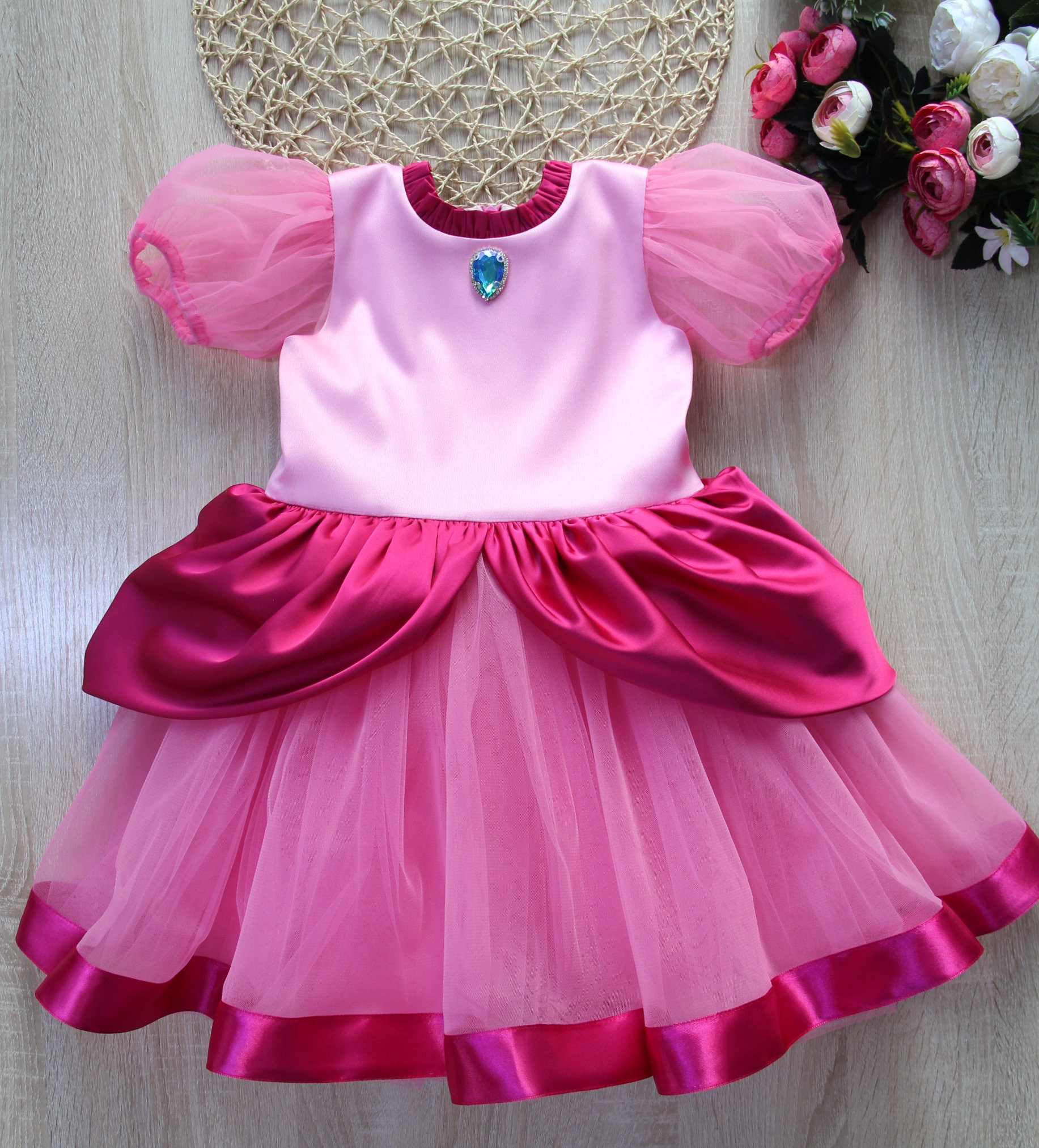 Princess Peach Costume Baby