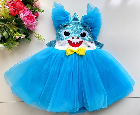 Birthday Baby Shark Tutu Dress Baby Shark 3rd Birthday Outfit For Girls   Pink Shark Shirt, Tutu