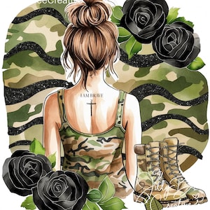 png file for sublimation, DTF, veteran, military camoflouge sublimation design, military camo t-shirt, I Am Brave tattoo design, brave png