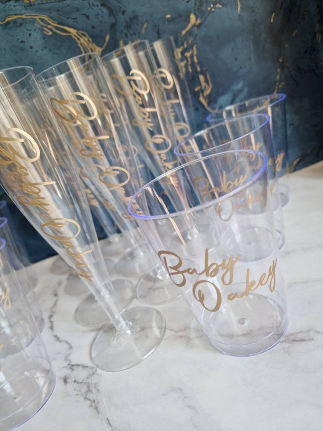 Personalised Champagne Flutes, Champagne Glasses, Hen Do Glasses, Party Cups, Personalised