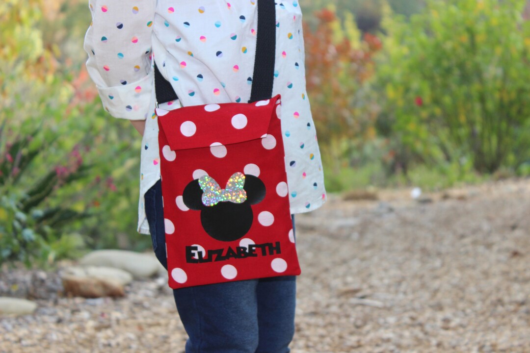 Tote Bag for Disney Autograph Book Personalized Red With White Etsy