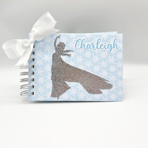 Personalized Frozen Autograph Book, Disney Vacation Signature Keepsake