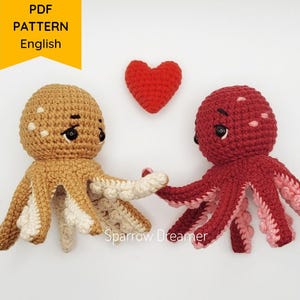 Amigurumi Octopus Häkelanleitung: Ocean Toy (PDF in ENG)
