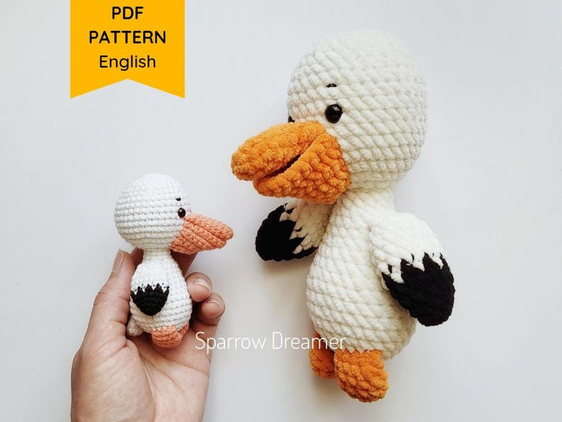 Haakpatroon zeedieren amigurumi: 5-in-1 bundel voor schildpad, pelikaan, kwal, zeepaardje en octopus (pdf in ENG) afbeelding 7