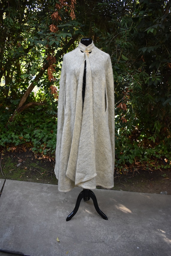 Vintage Mohair Pauline Trigere cape