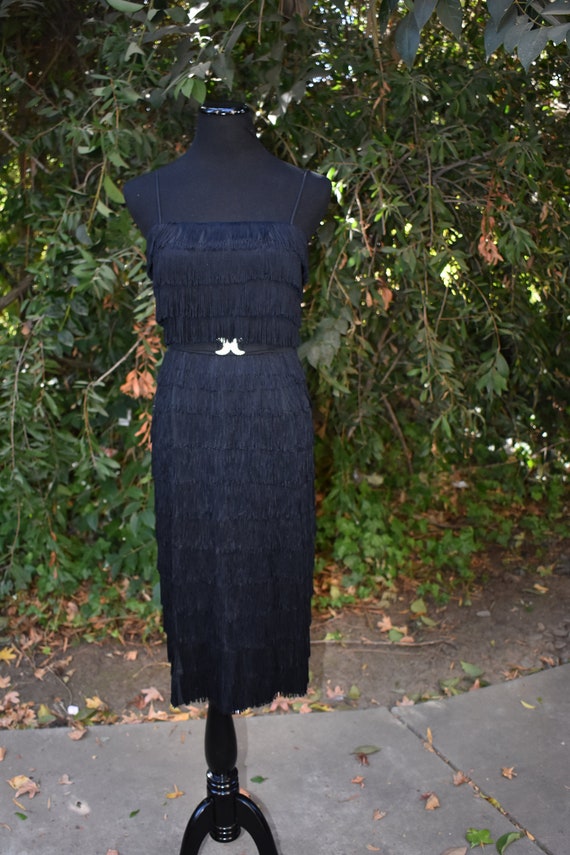 Lilli Diamond Fringe Dress