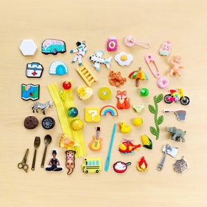 Montessori Language Objects Starter Set for Alphabet Beginning Sounds Matching Games - Montessori Materials Language Phonics - Homeschool