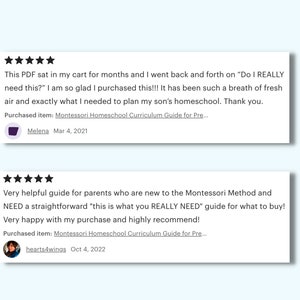 Montessori Homeschool Curriculum – Toddler & Preschool Education (PDF) image 5