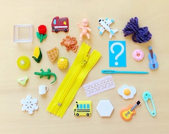 Montessori Sound Cabinet Objects – Language Learning, Phonics Starter Set