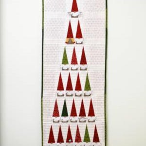O Christmas Gnomes Wall Quilt Pattern from Around the Bobbin