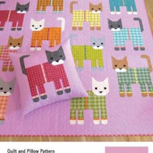 Cats in Pajamas Quilt pattern by Elizabeth Hartman
