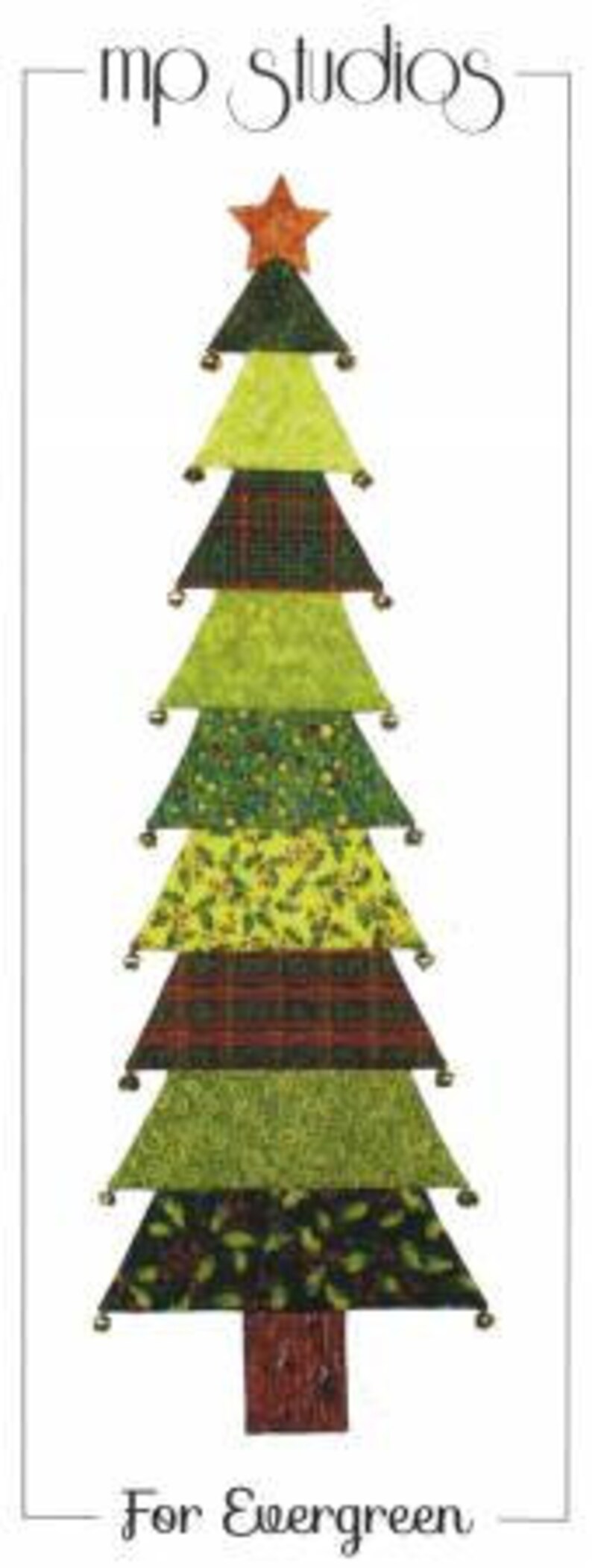 For Evergreen Quilt Pattern by Wendy Hager for Material Etsy