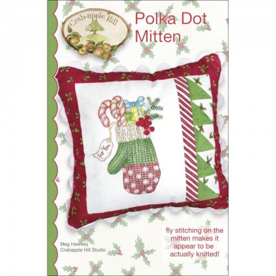 WHOOTERVILLE QUILT HAND EMBROIDERY PATTERN From Crabapple Hill Studio NEW