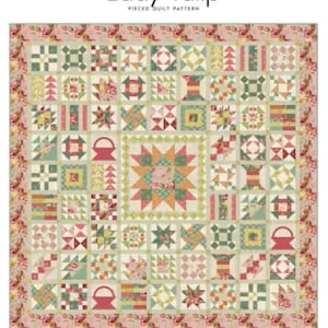 Lady Tulip Sampler Quilt Pattern by Edyta Sitar for Laundry Basket Quilts