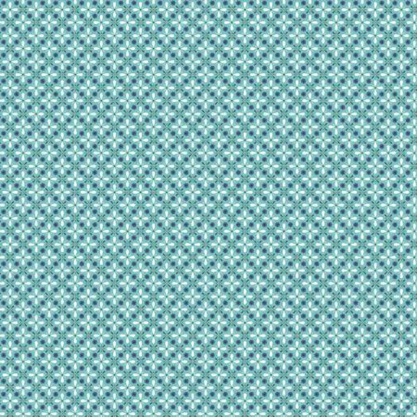 Bee Vintage, Mae Bias Small Scale Print on Sea Glass C13088R-Cottage by Lori Holt for Riley Blake Fabrics