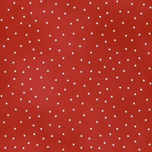 Beautiful Basics MAS8119-R Red with white dots from Maywood Studios