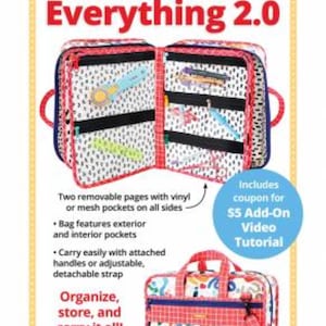 A Place For Everything Pattern for Sewing Organizer Bag By Annie