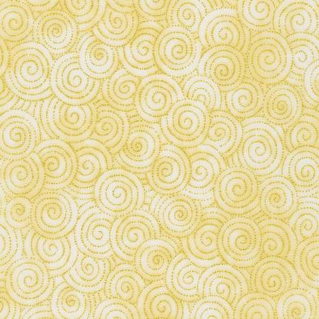 Jeweled Leaves Gold Spirals on Ivory 21613-15 by Robert Kaufman Fabrics ...