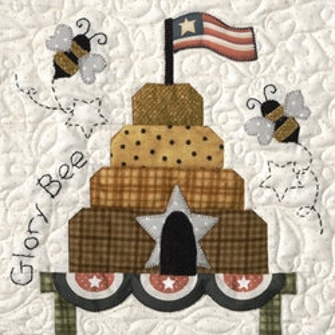 Honey Bee Quilt Pattern Set of 6 by the Quilt Company Etsy