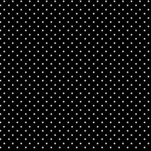 Priscilla&#39;s Polkas White Dots on Black 1030-99 from Henry Glass Fabrics
