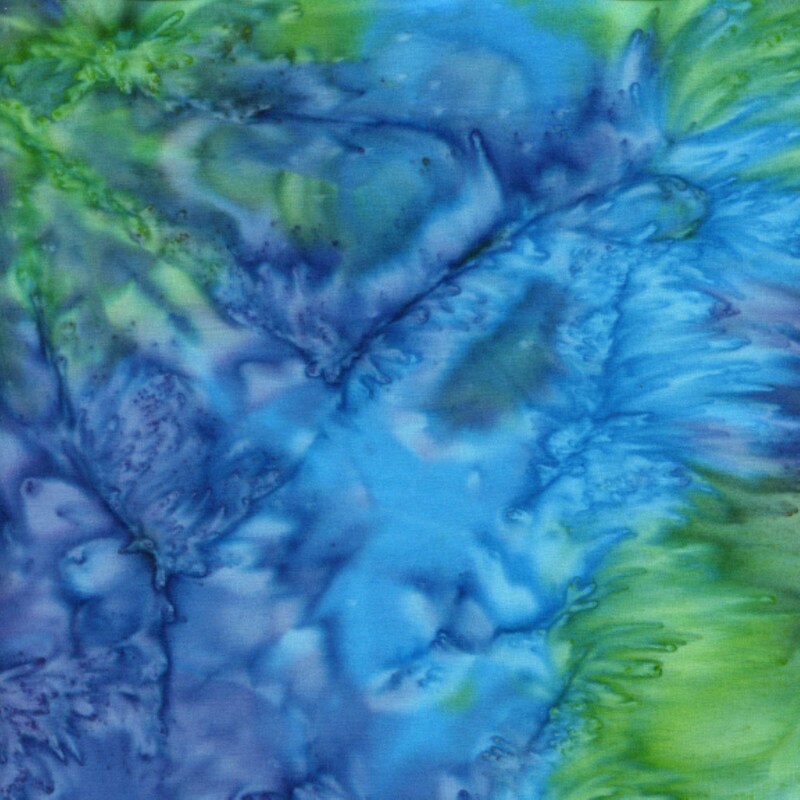 Blue Green Batik - Etsy