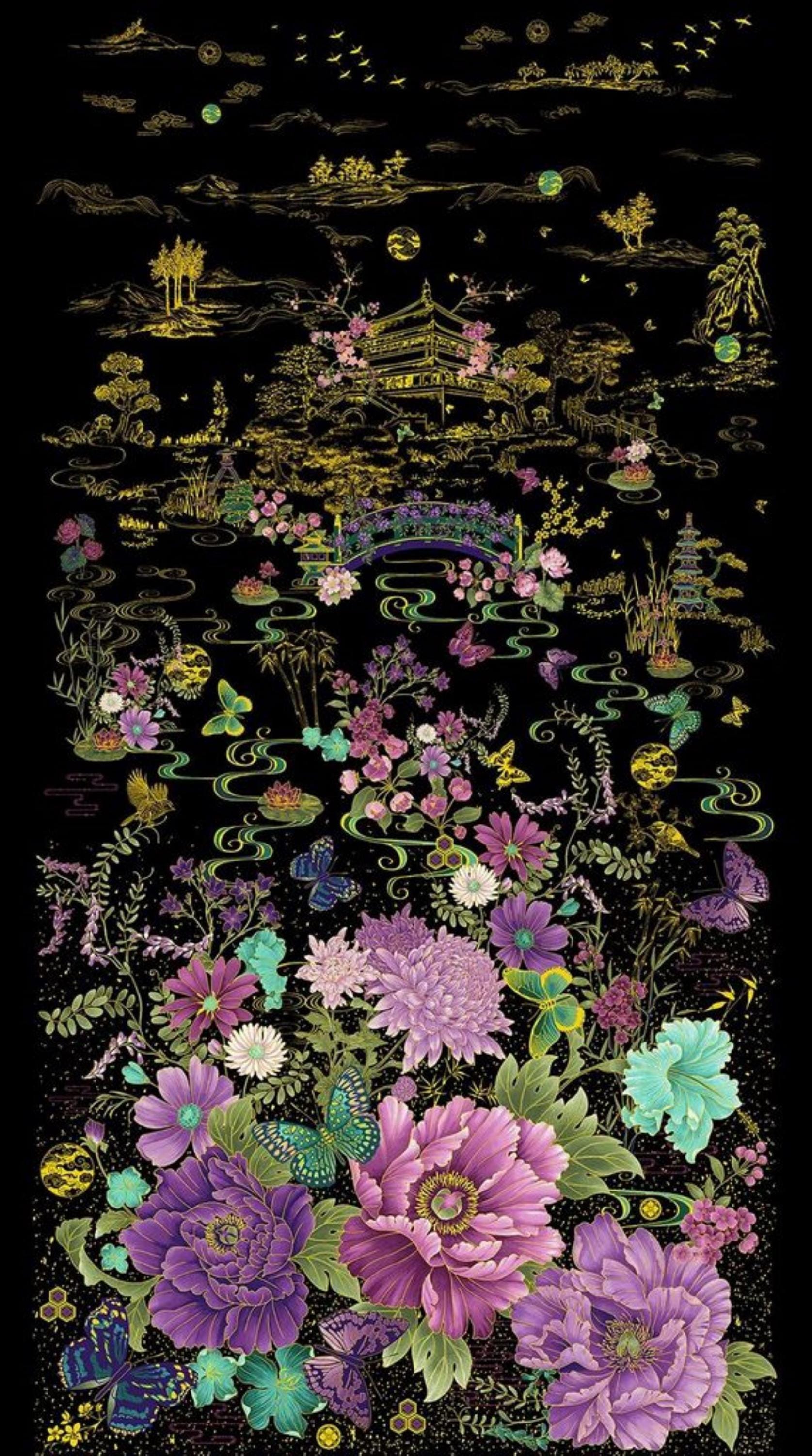 Timeless Treasures Fabrics Shizuka Chong A Hwang Shizuka