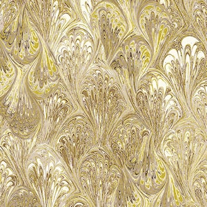 Harvest Festival Cream Marble with Gold Metallic Accents 14038M-07 by Benartex, Kanvas Fabrics