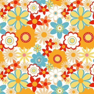 Surf's Up! Scooters and Bicycles on a Soft Gold Background 1165-44 from Henry Glass Fabrics image 4