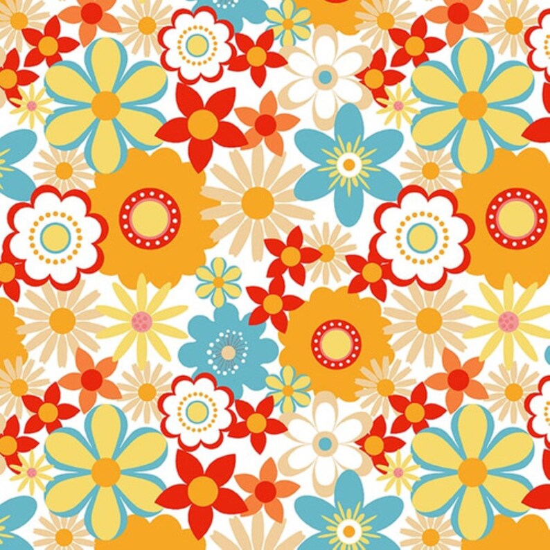 Surf's Up! Scooters and Bicycles on a Soft Gold Background 1165-44 from Henry Glass Fabrics image 4