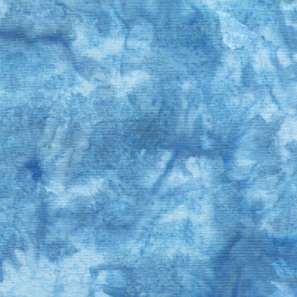 Island Batik Powder Blue From the Brilliant Blues Collection of Cotton Batiks