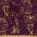 Blue Jay Song Gold Metallic Leaves on Rust Textures Background W5356 ...